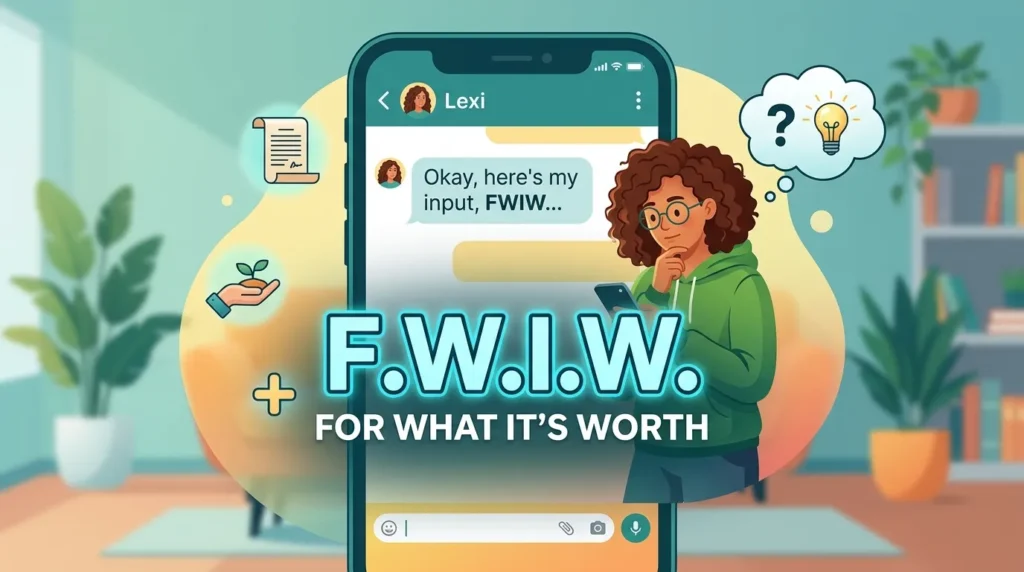 FWIW Meaning in Text