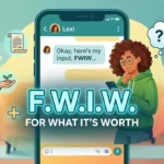 FWIW Meaning in Text