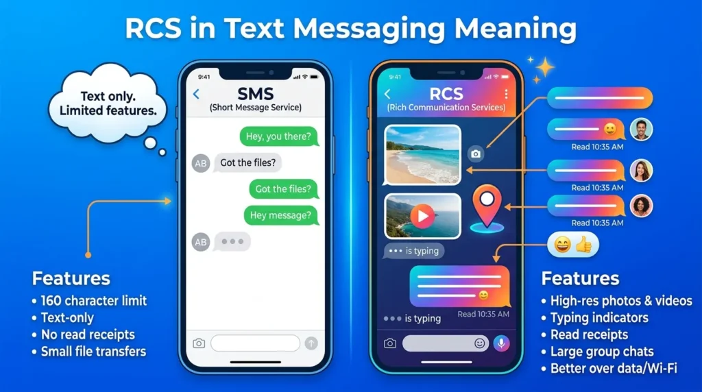 RCS in Text Message Meaning