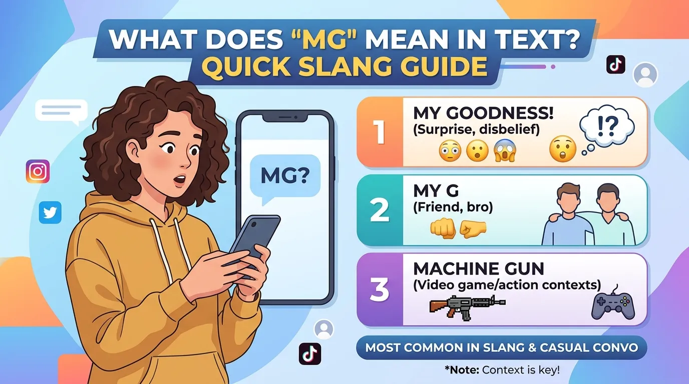 What Does MG Mean in Text