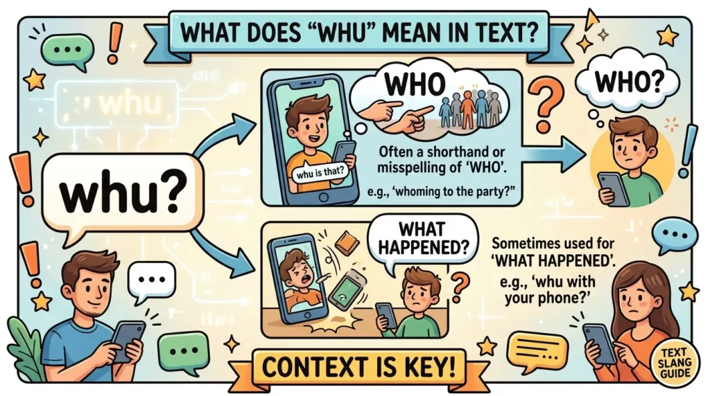 What Does WHU Mean in Text