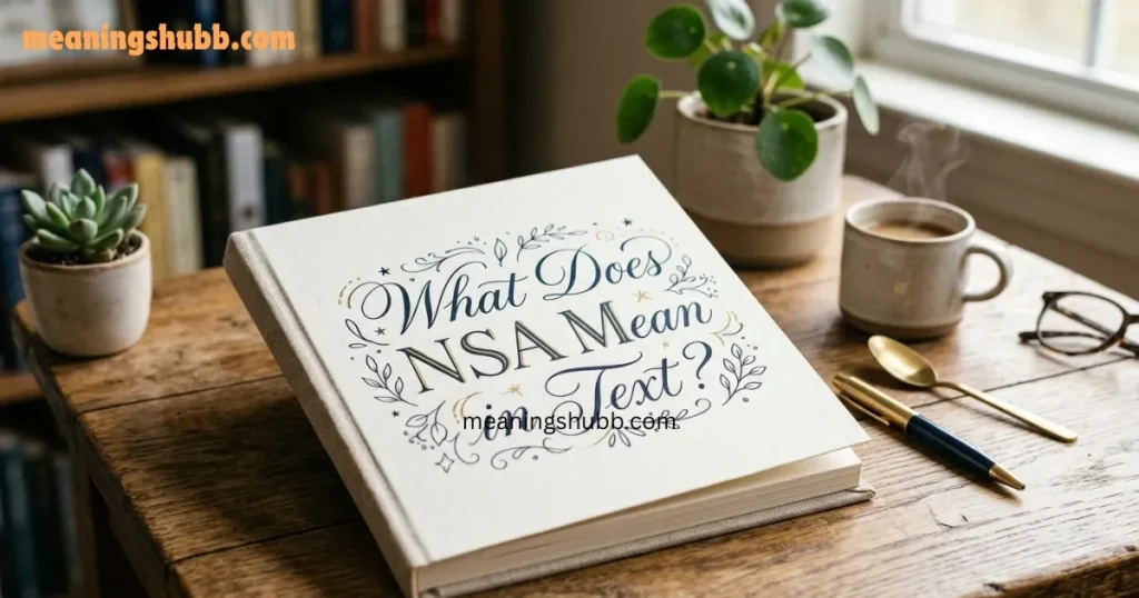 What Does NSA Mean in Text